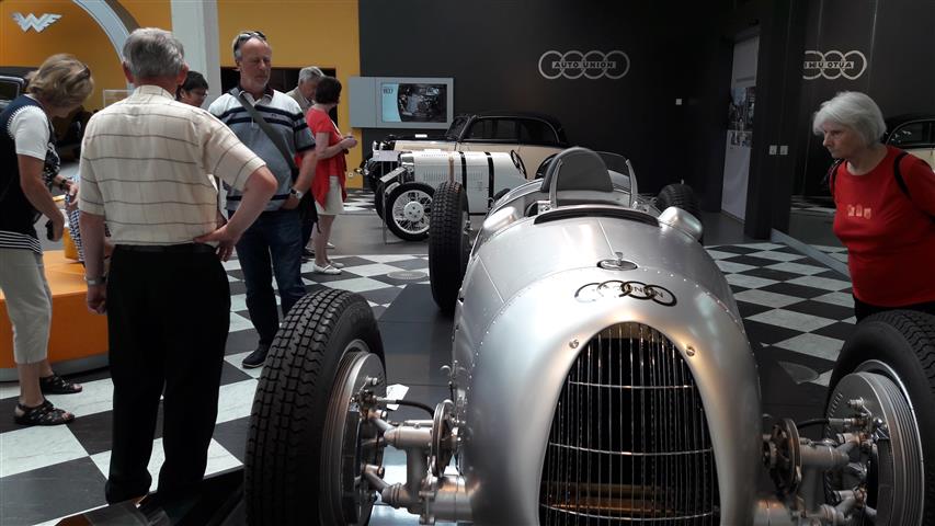 Rennwagen Horch Museum Klein